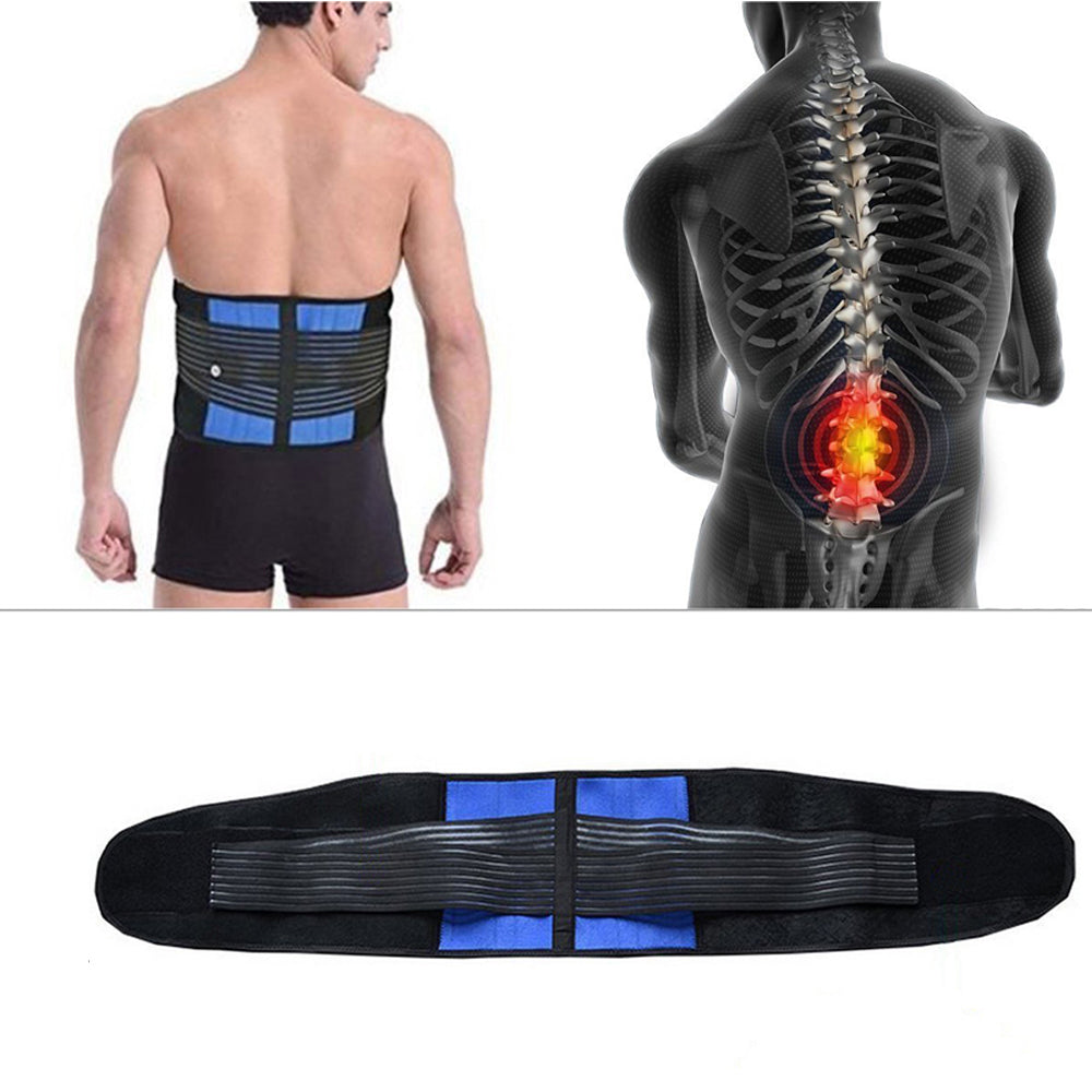 Adjustable Neoprene Lumbar Support Lower Back Belt Brace Pain Relief