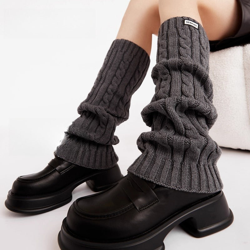 Women’s Wool Twist Stacking Socks