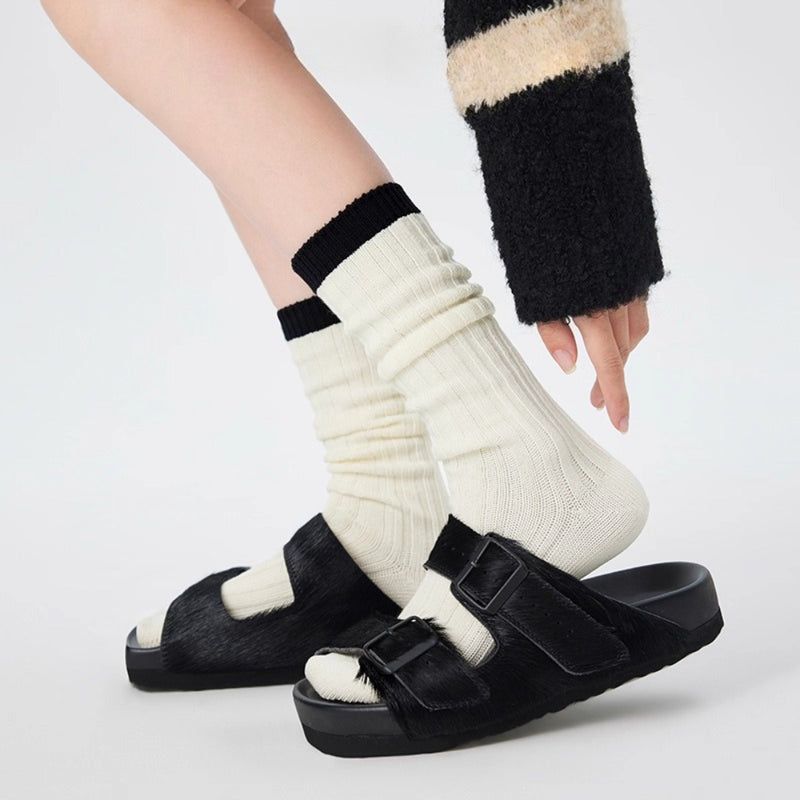 Women’s Mid-Calf Stacking Socks