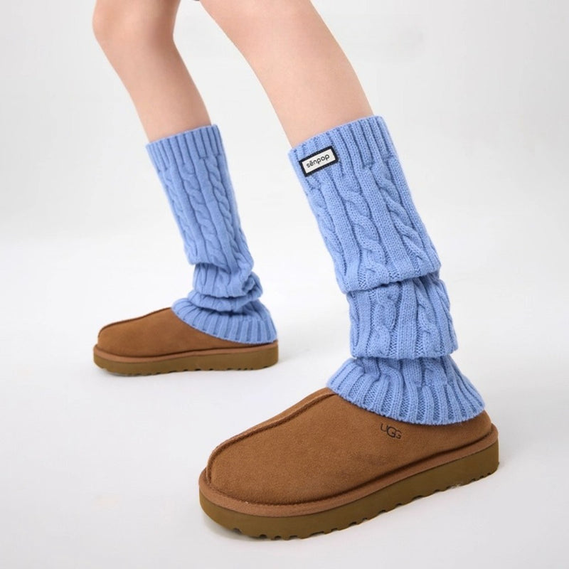 Women’s Wool Twist Stacking Socks