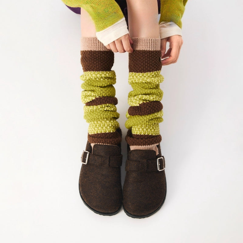 Women's Wool Piled Calf Socks