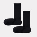 Women Silky Rolled Edge Mid-Calf Tube Socks