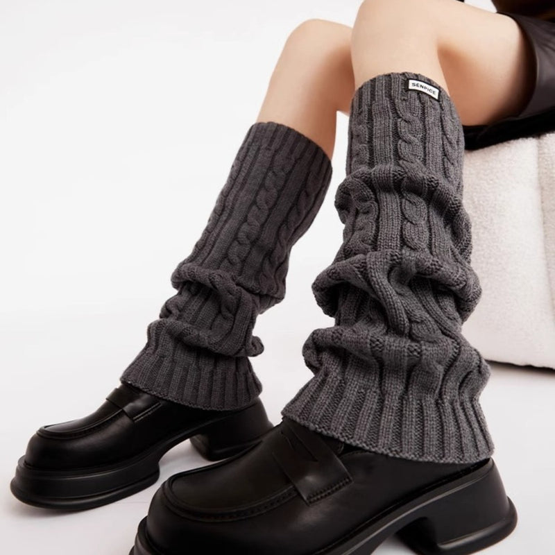 Women’s Wool Twist Stacking Socks