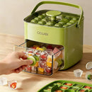 Stackable Ice Cube Trays with Lid and Scoop