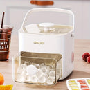 Stackable Ice Cube Trays with Lid and Scoop