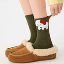 Cute Animal Cotton & Wool Socks