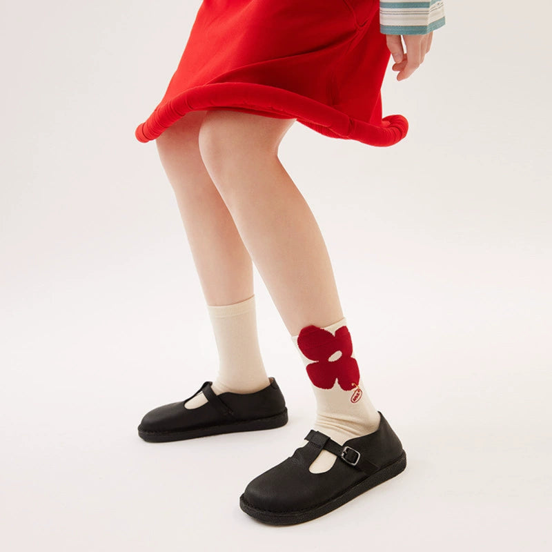 3D Flower Mesh Socks – Breath of Spring Collection