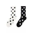 Polka Dot Trendy AB Tide Medium Tube Socks