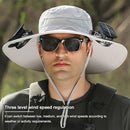 Solar Powered Fan Hat