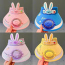 Kids Cooling Fan Hat