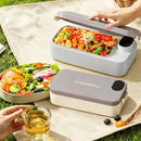 Portable Heated Lunch Box with Digital Display