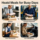 Portable Heated Lunch Box with Digital Display