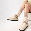 Women's Wool Piled Calf Socks