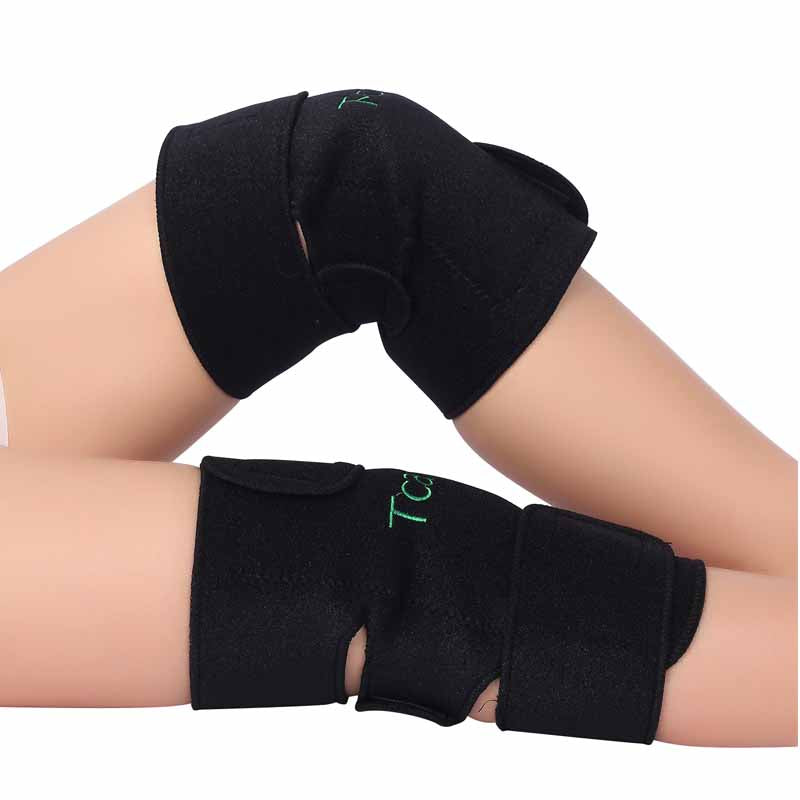 Tourmaline Self-Heating Knee Leggings Brace Support Magnetic Therapy Knee Pads