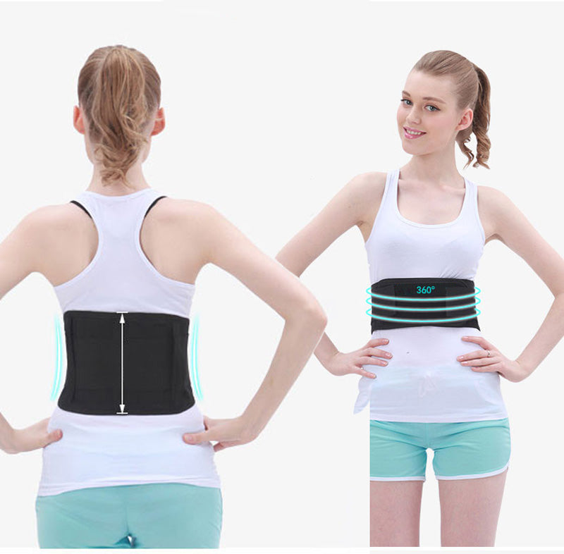 Adjustable Tourmaline Magnetic Therapy Waist Lumbar Brace Support Belt