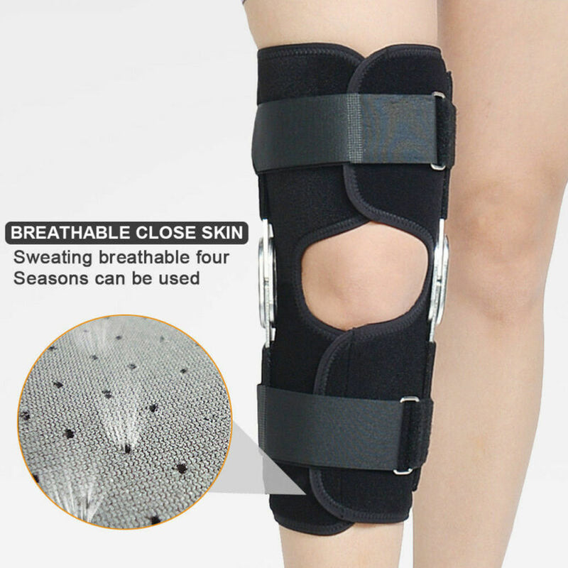 Knee Brace Support Sleeve for Arthritis ACL Basketball Meniscus Tear Athletic Open Patella Protector Wrap Relieves Pain