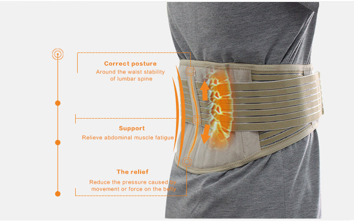 Tcare Tourmaline Pain Relief Magnetic Therapy Waist Support Belt