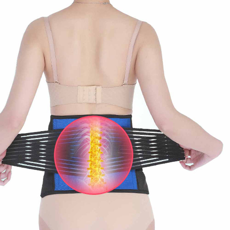 Adjustable Neoprene Lumbar Support Lower Back Belt Brace Pain Relief