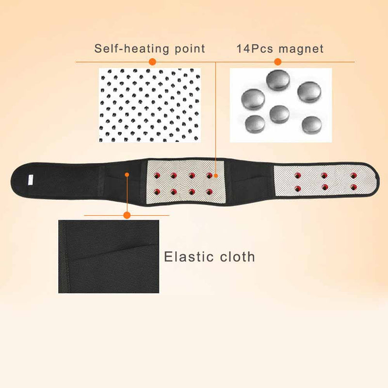 Tourmaline Magnetic Therapy Waist Support Belt