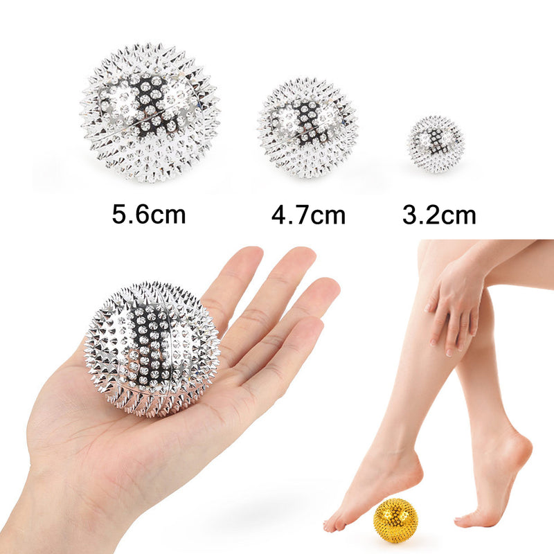 9Pcs/Set Pressure Relief Magnetic Therapy Massager Hand Foot Back Neck