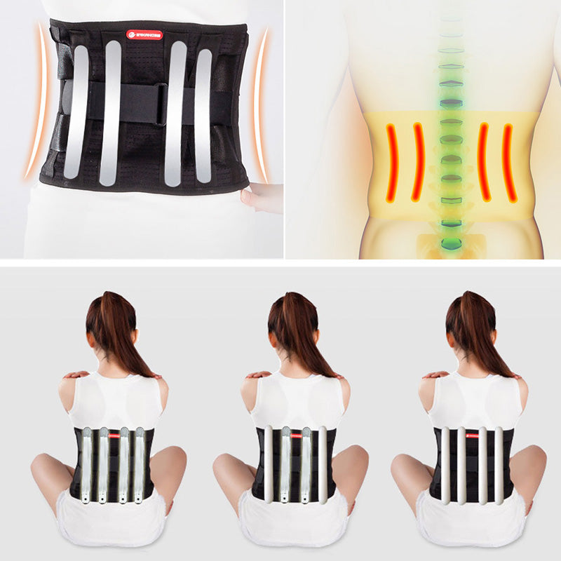 Lumbar Lower Back Brace and Support Belt - for Back Pain