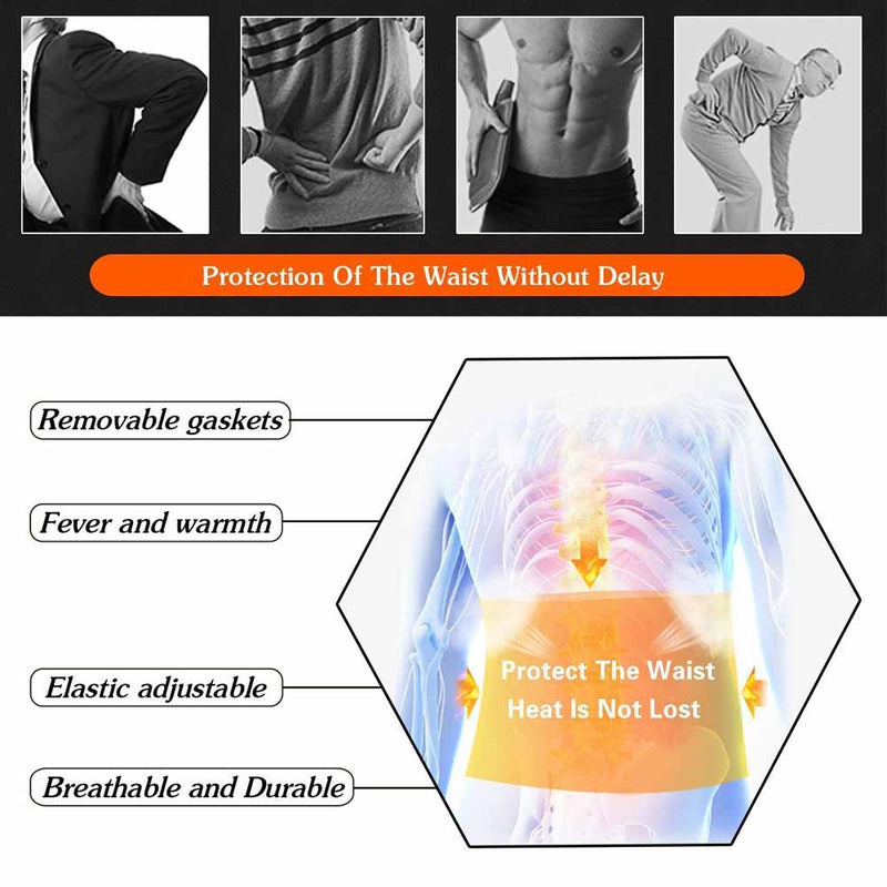 Tourmaline Magnetic Therapy Waist Support Belt