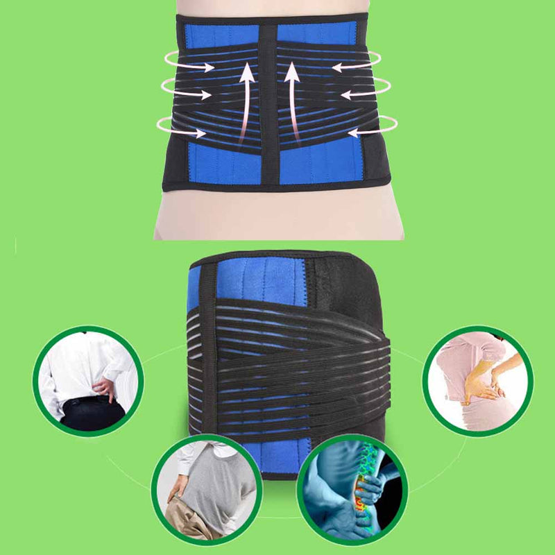 Adjustable Neoprene Lumbar Support Lower Back Belt Brace Pain Relief