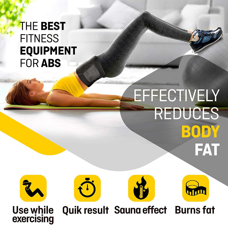 Neoprene Slimming Lumbar Waist Trimmer Sweat Belt For Gym Fitness